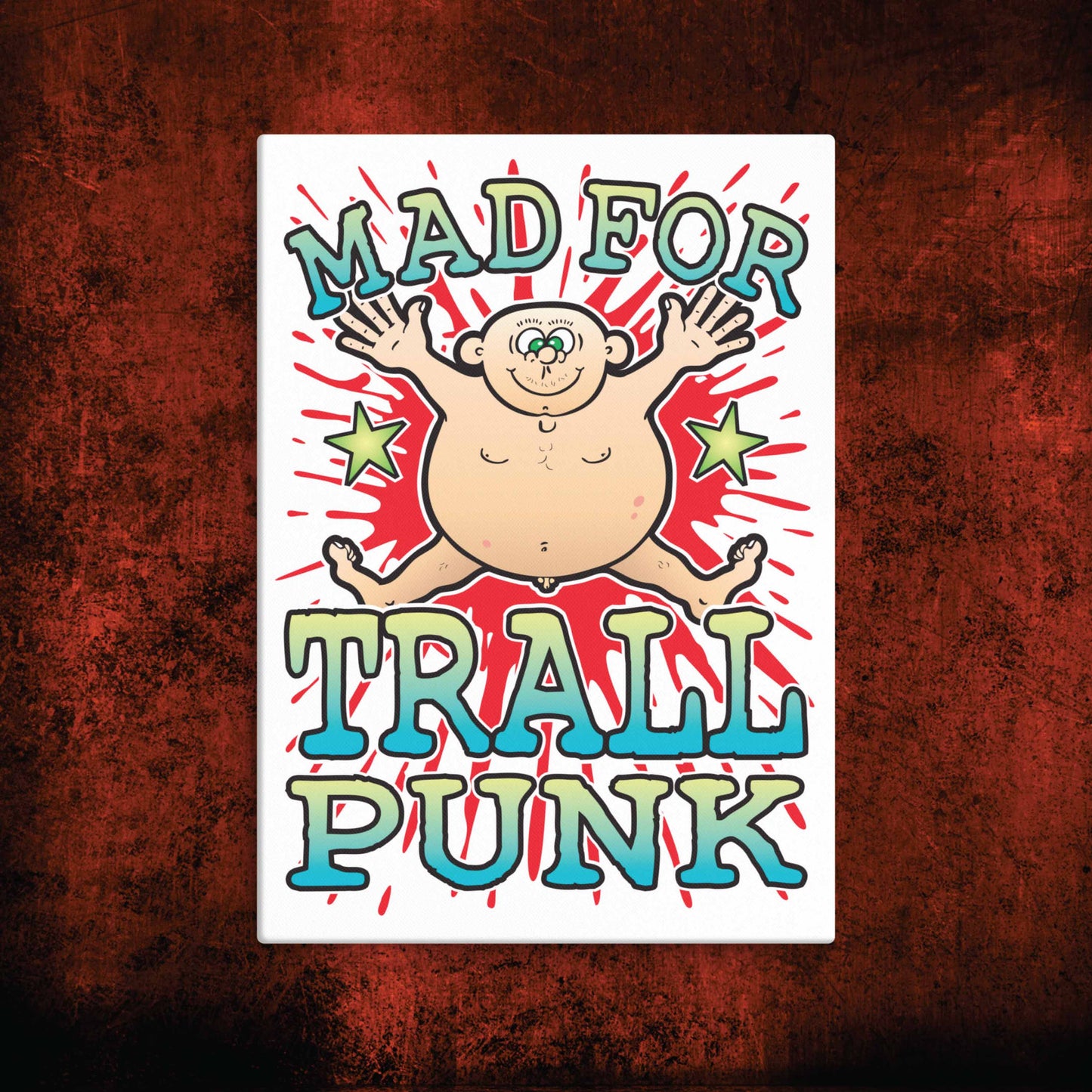 Trallpunk Canvas Print 30x40cm