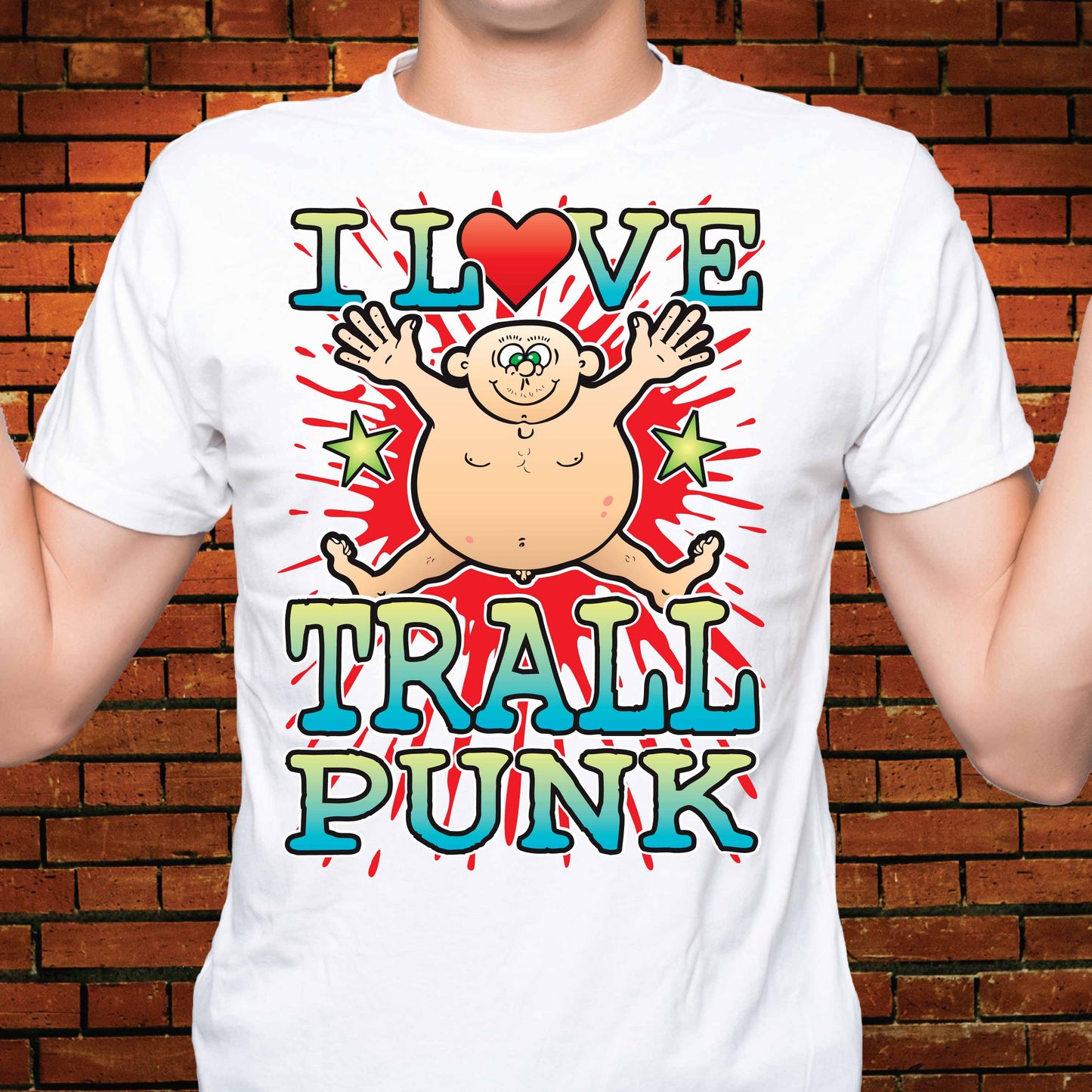 Trallpunk Cotton Love Music T-Shirt
