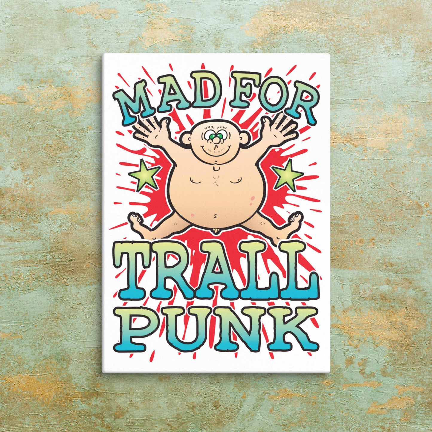 Trallpunk Canvas Print 30x40cm