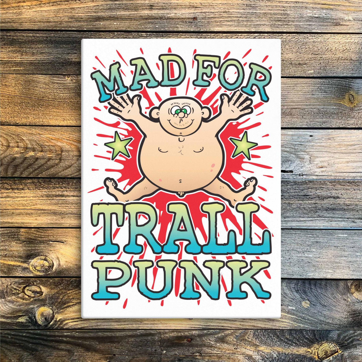 Trallpunk Canvas Print 30x40cm