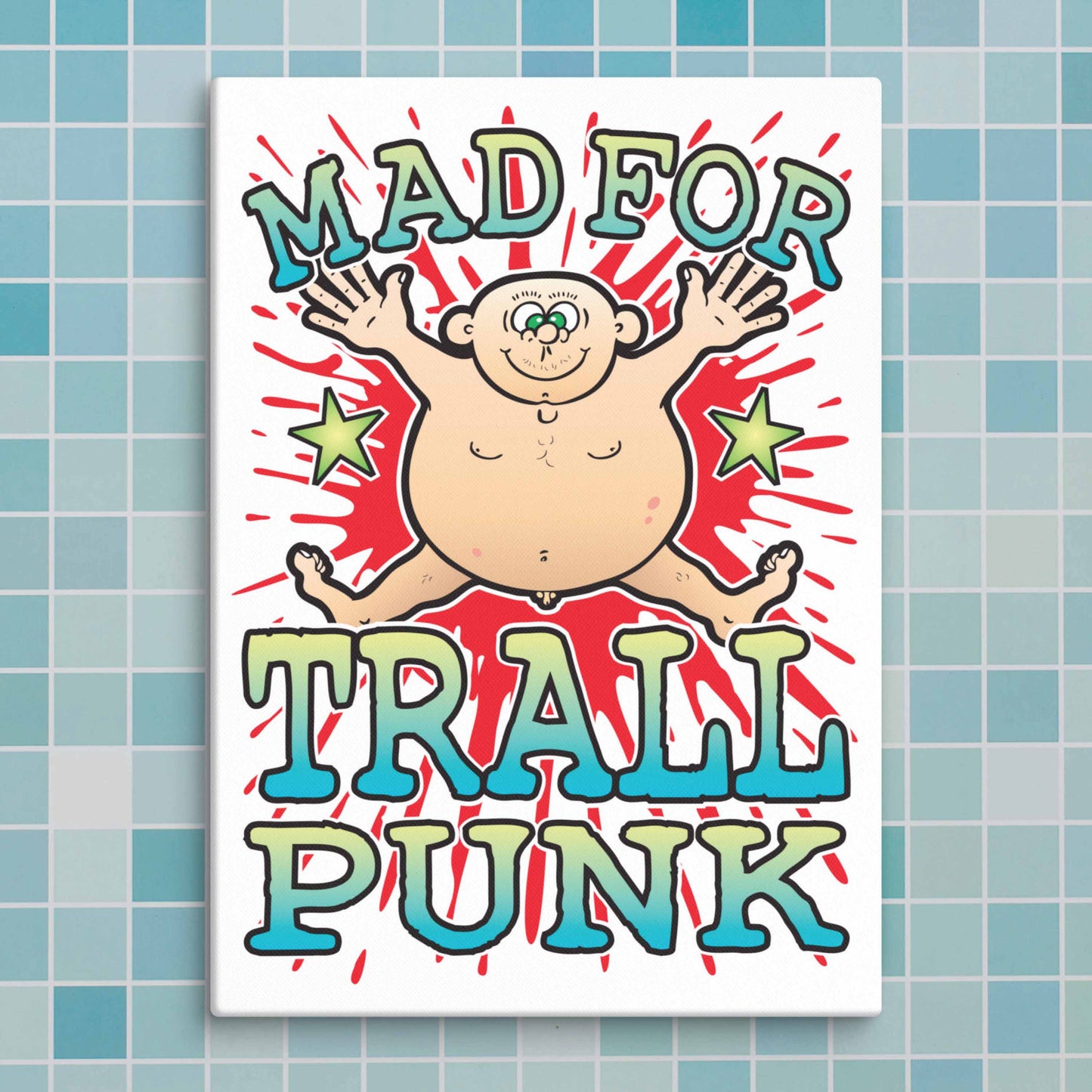 Trallpunk Canvas Print 30x40cm