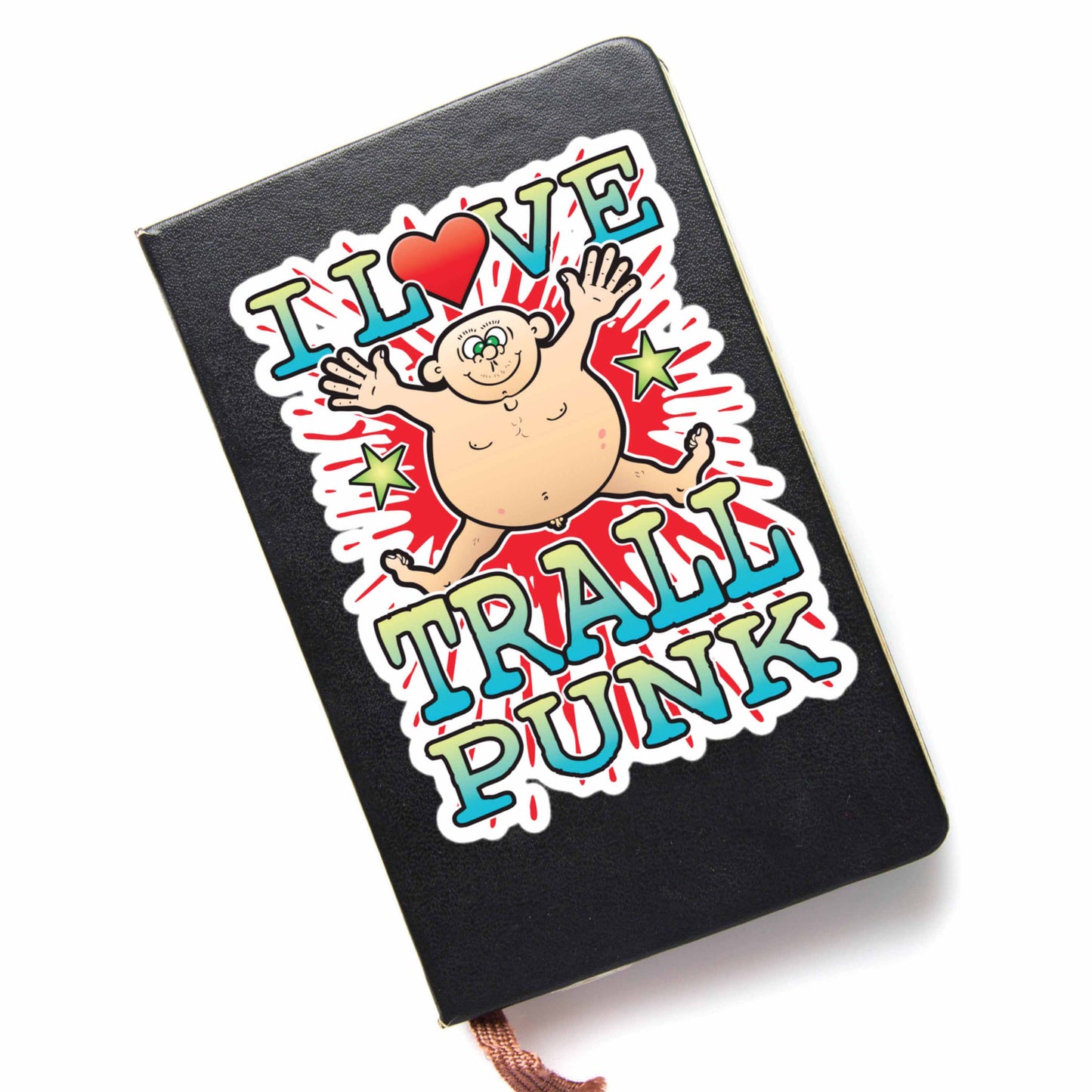 Trallpunk Vinyl Kiss-Cut Sticker / 14 x 10cm