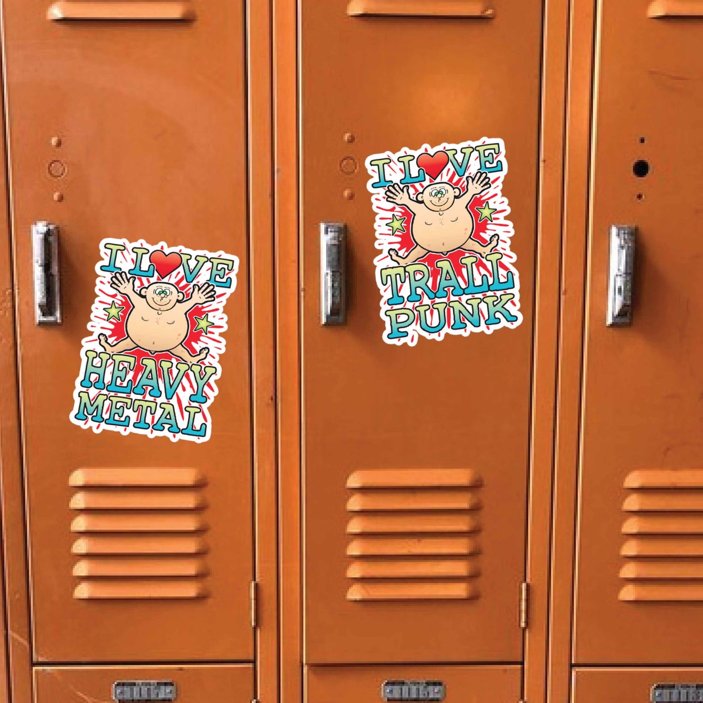 Trallpunk Vinyl Kiss-Cut Sticker / 14 x 10cm