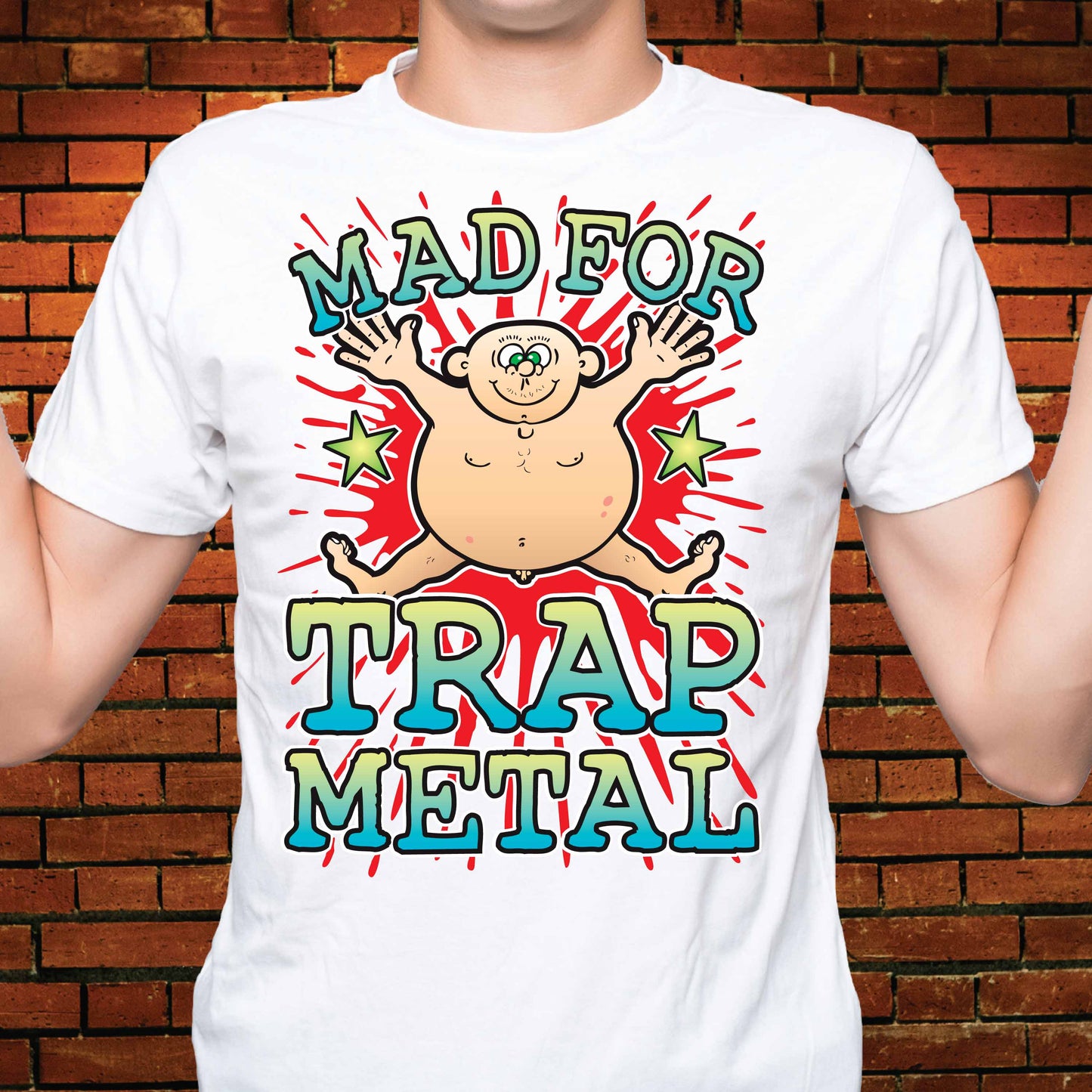 Trap Metal Cotton T-Shirt