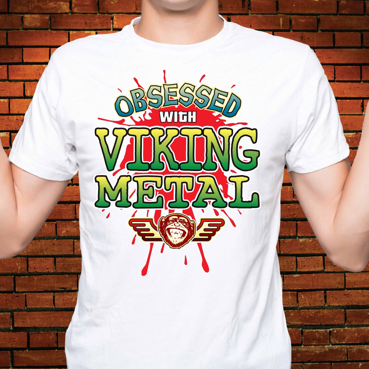 Viking Metal Obsessed Cotton T-Shirt