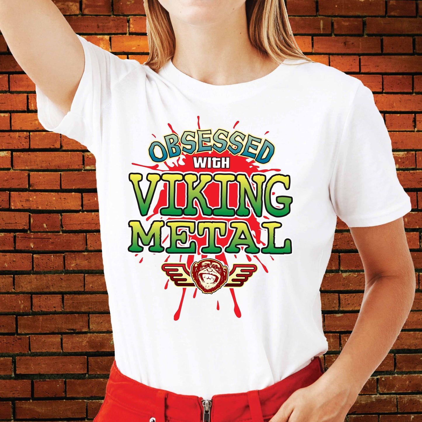 Viking Metal Obsessed Cotton T-Shirt