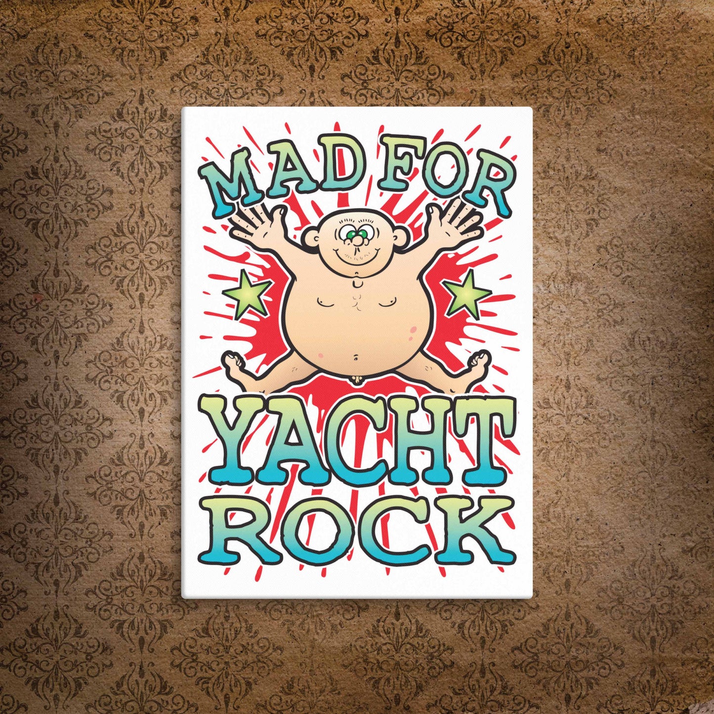 Yacht Rock Canvas Print 30x40cm