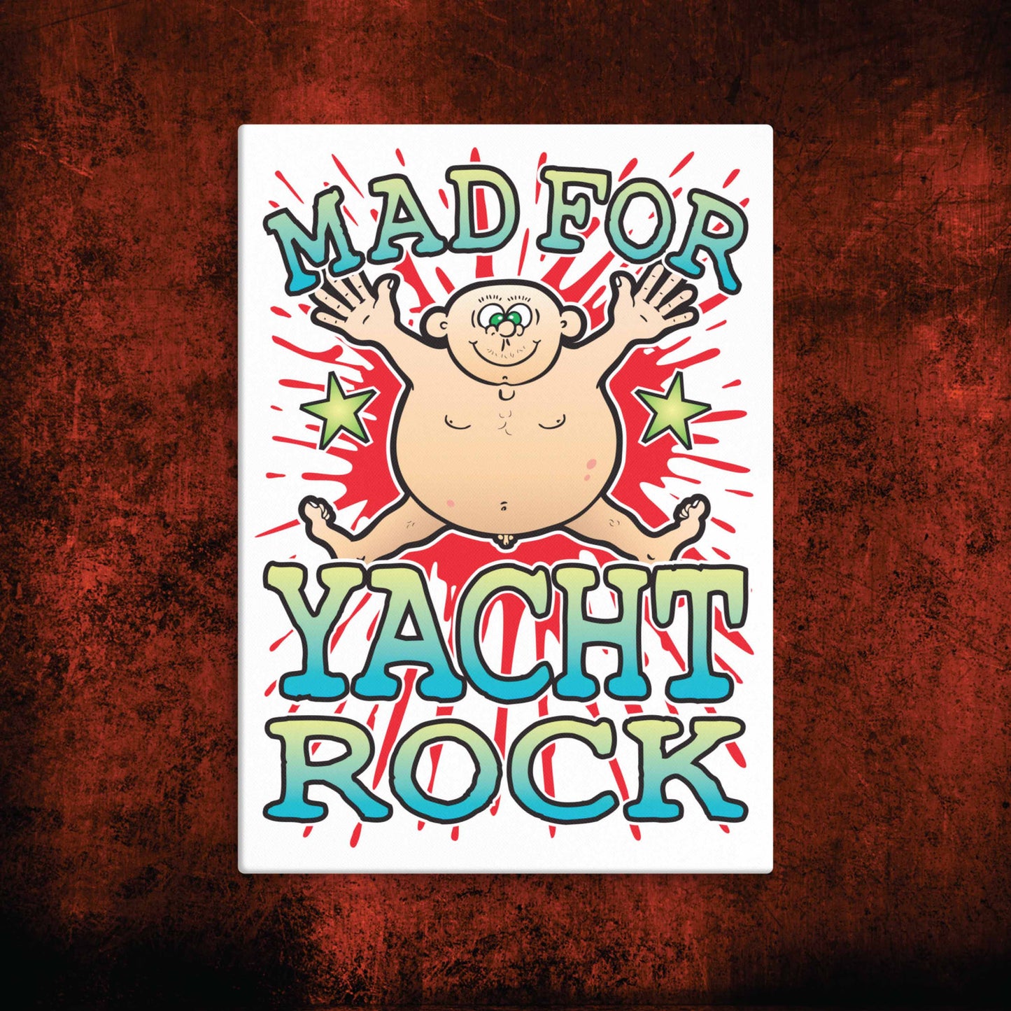 Yacht Rock Canvas Print 30x40cm