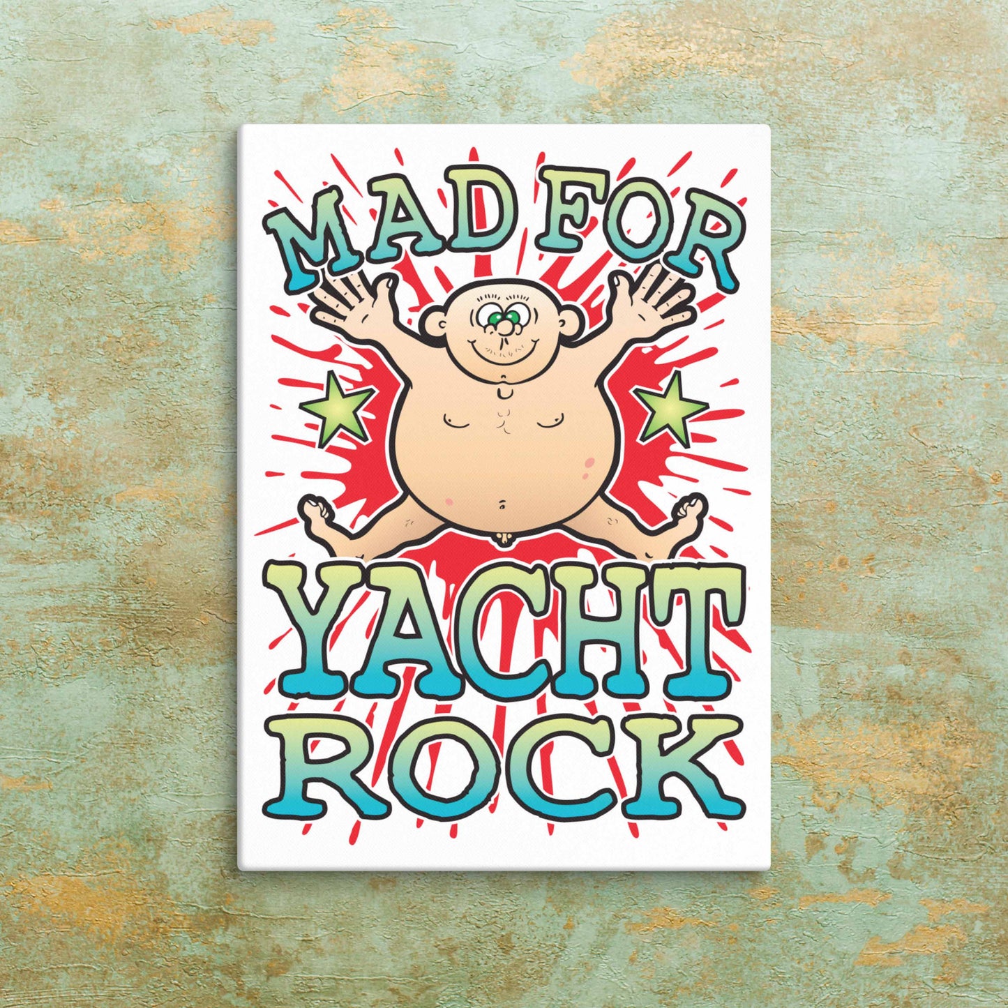 Yacht Rock Canvas Print 30x40cm