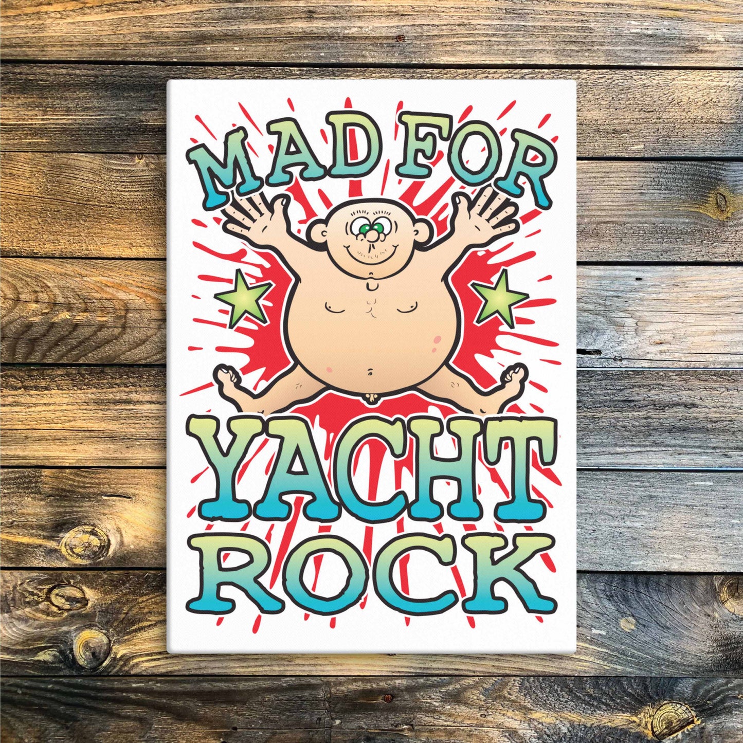 Yacht Rock Canvas Print 30x40cm