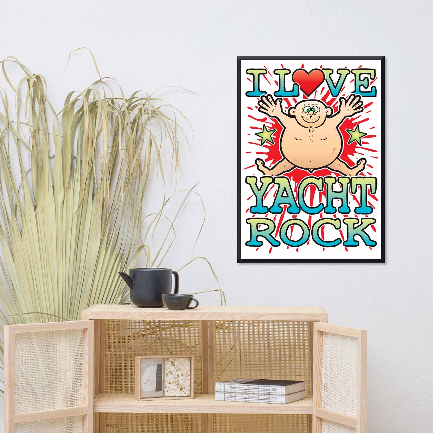 Yacht Rock 50x70cm Wall Art / Love Music Poster