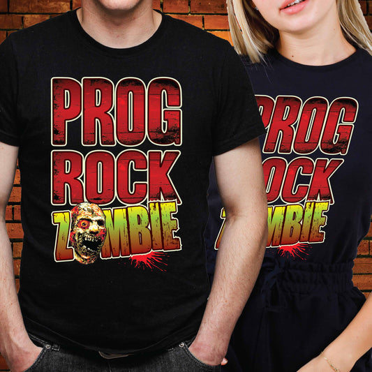 Prog Rock Zombie Cotton T-Shirt