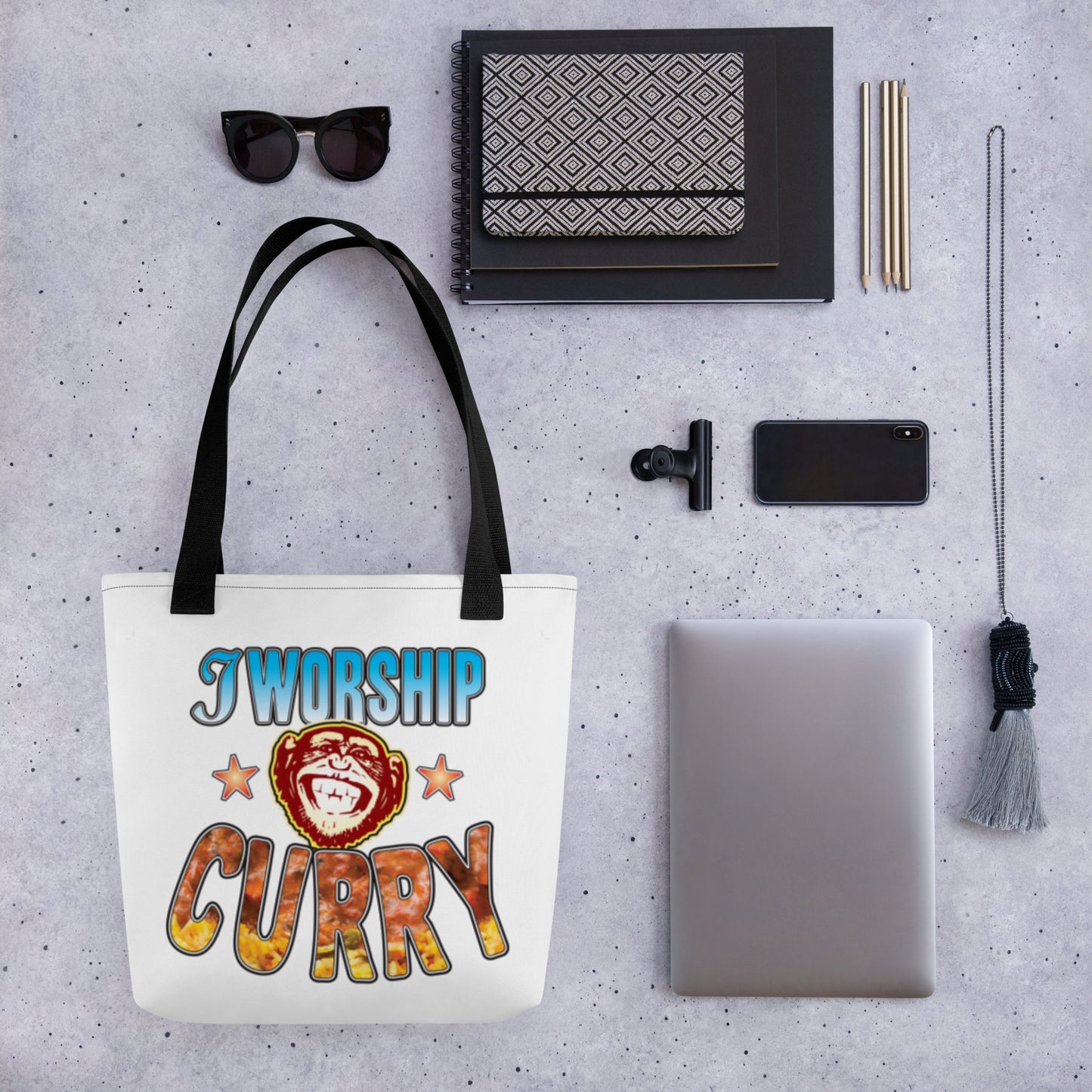 Worship Curry Tote Bag