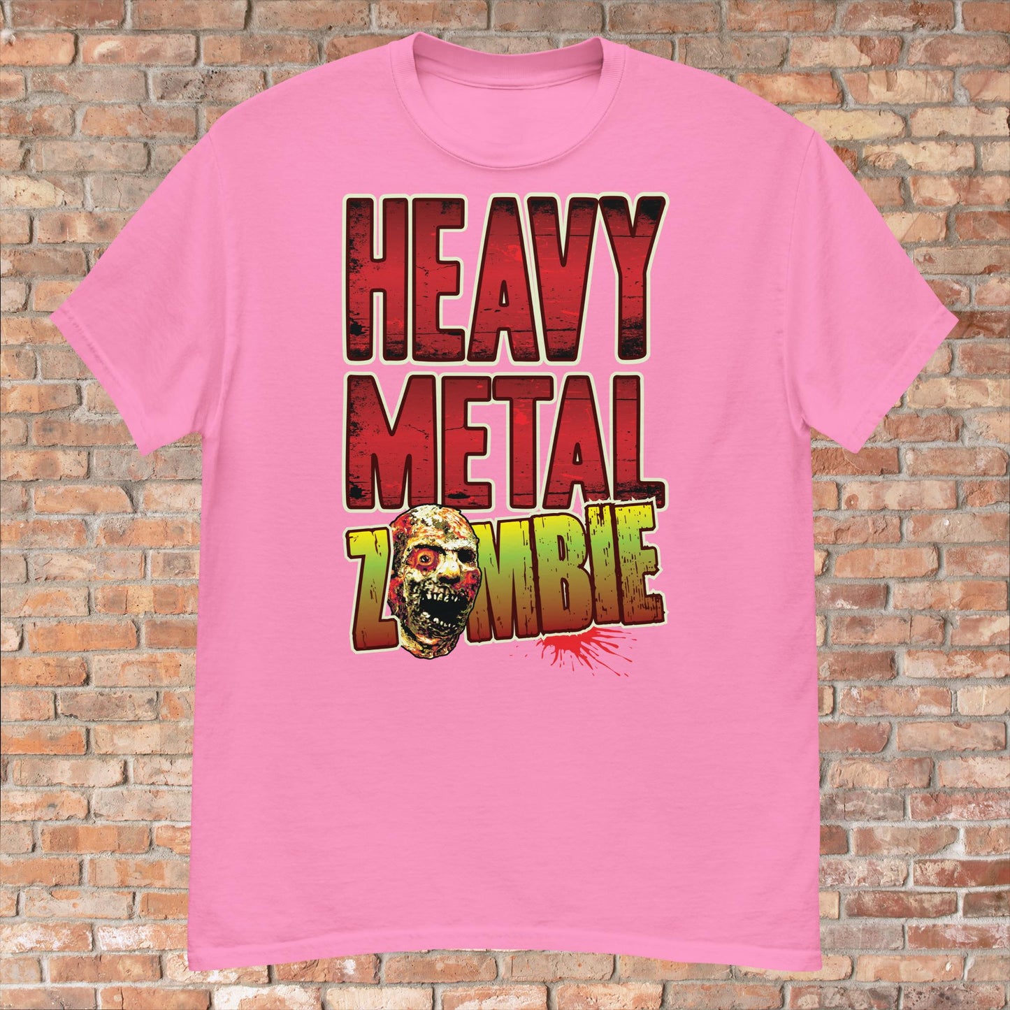 Heavy Metal Zombie Cotton T-Shirt