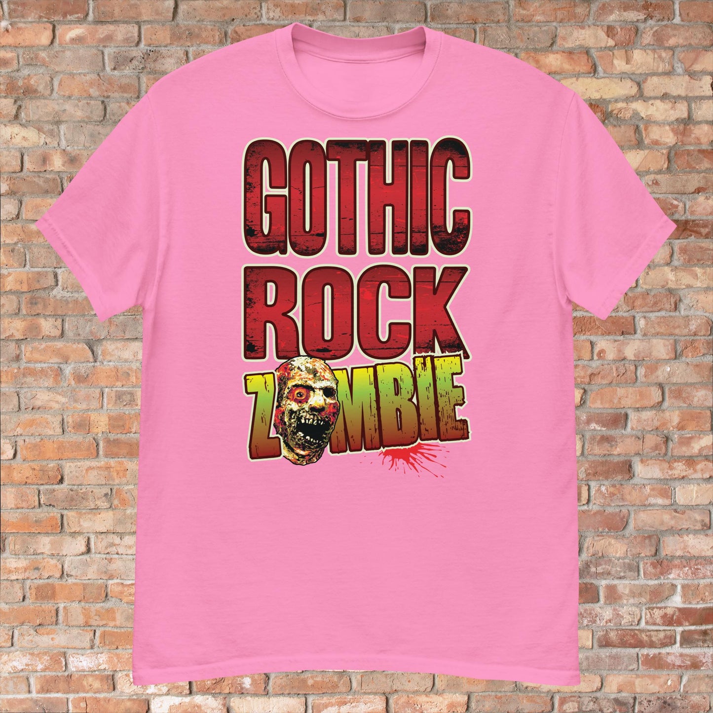 Gothic Rock Zombie Cotton T-Shirt