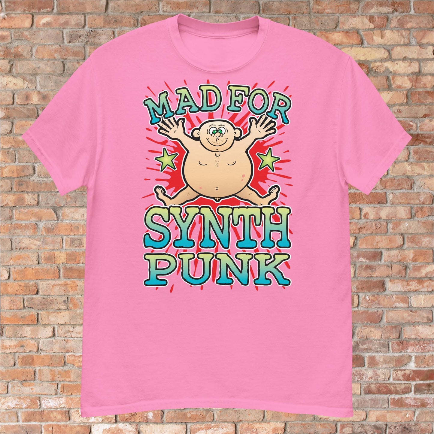 Synth Punk Cotton T-Shirt