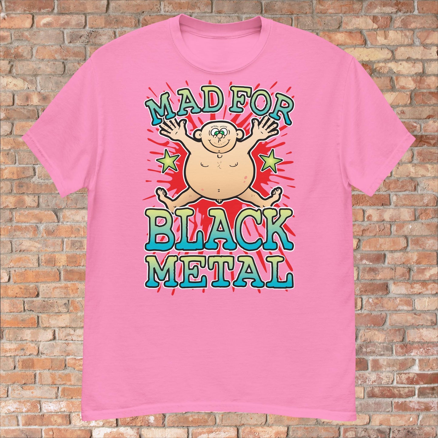 Black Metal Cotton T-Shirt