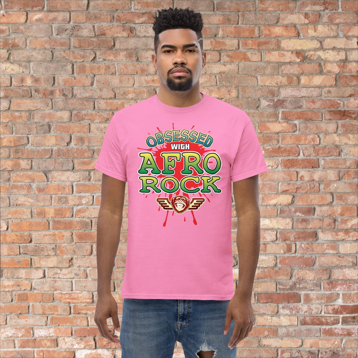 Afro Rock Obsessed Cotton T-Shirt