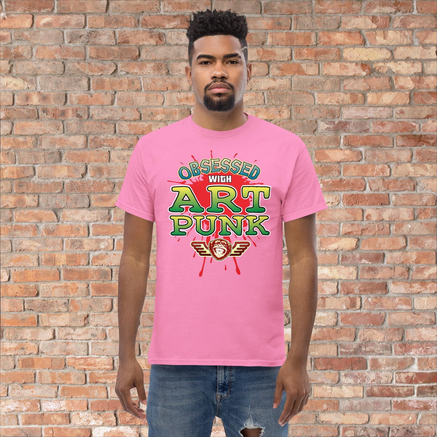 Art Punk Obsessed Cotton T-Shirt