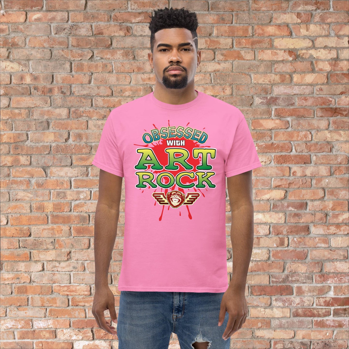 Art Rock Obsessed Cotton T-Shirt