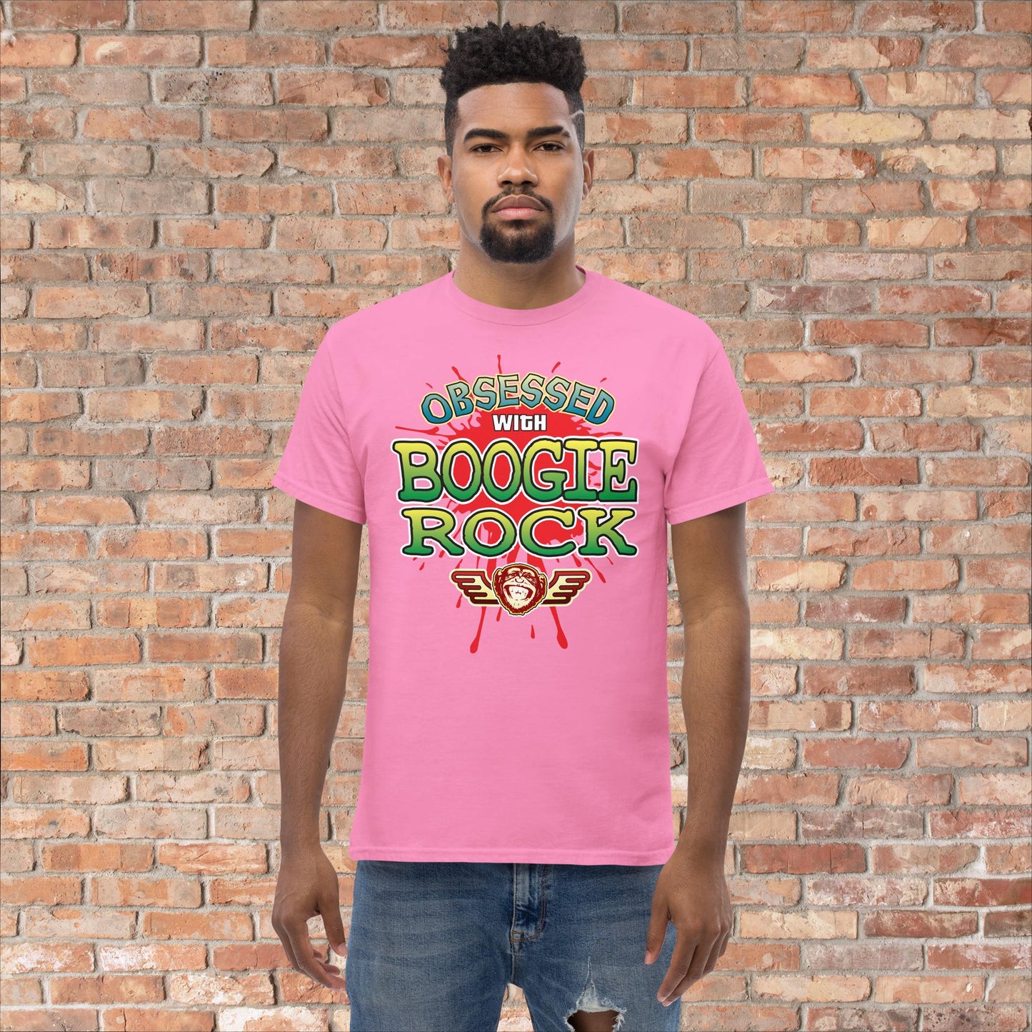 Boogie Rock Obsessed Cotton T-Shirt