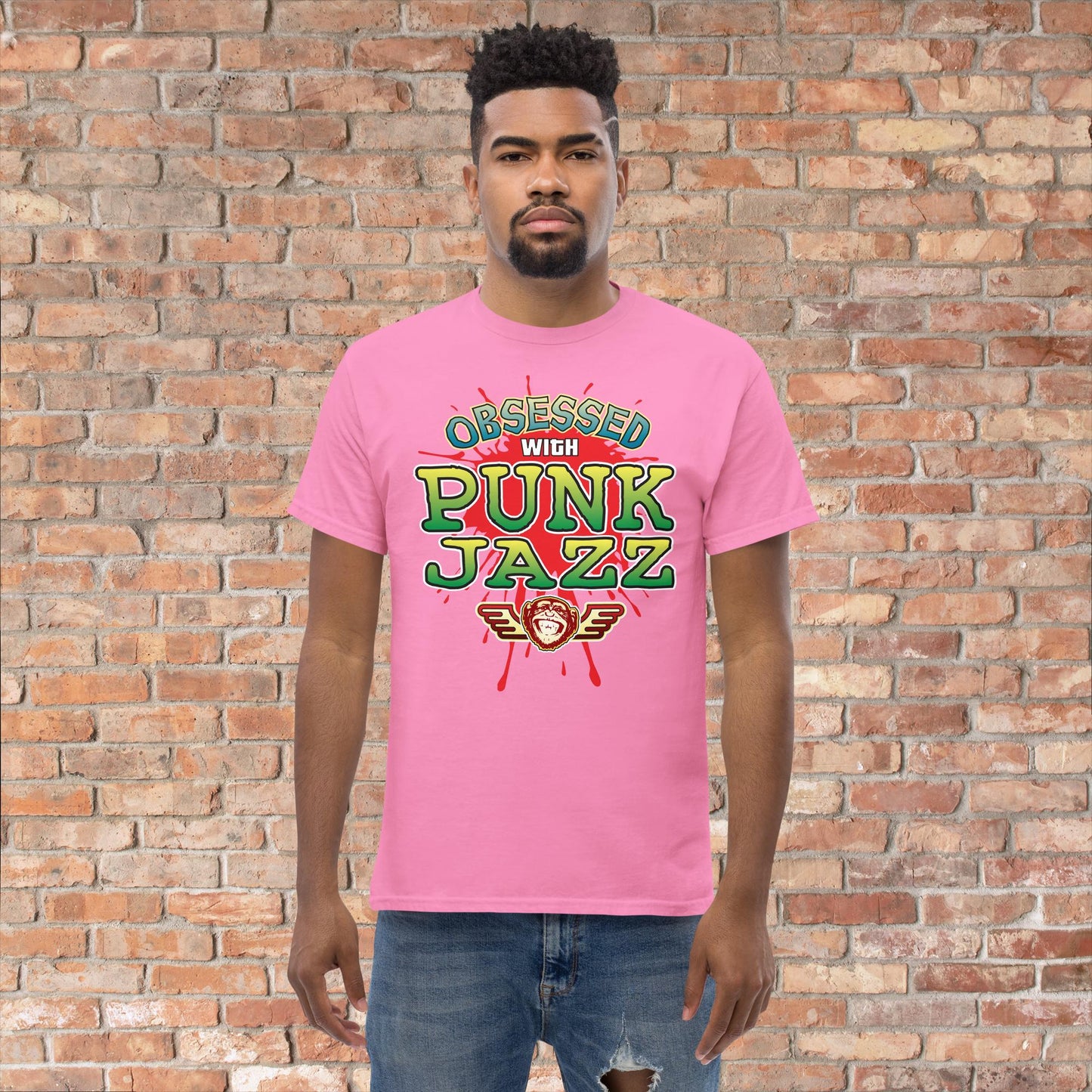 Punk Jazz Obsessed Cotton T-Shirt