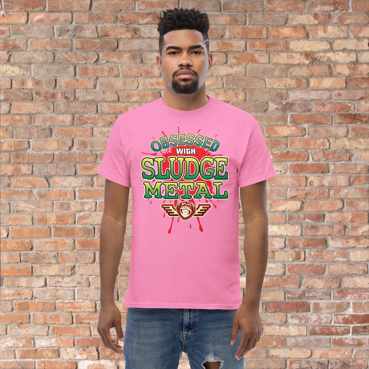 Sludge Metal Obsessed Cotton T-Shirt