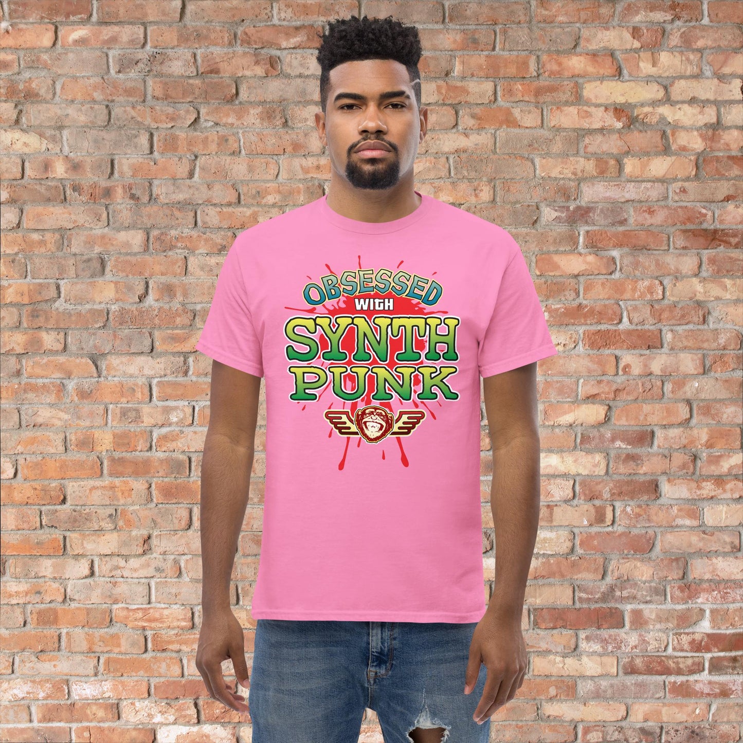 Synth Punk Obsessed Cotton T-Shirt