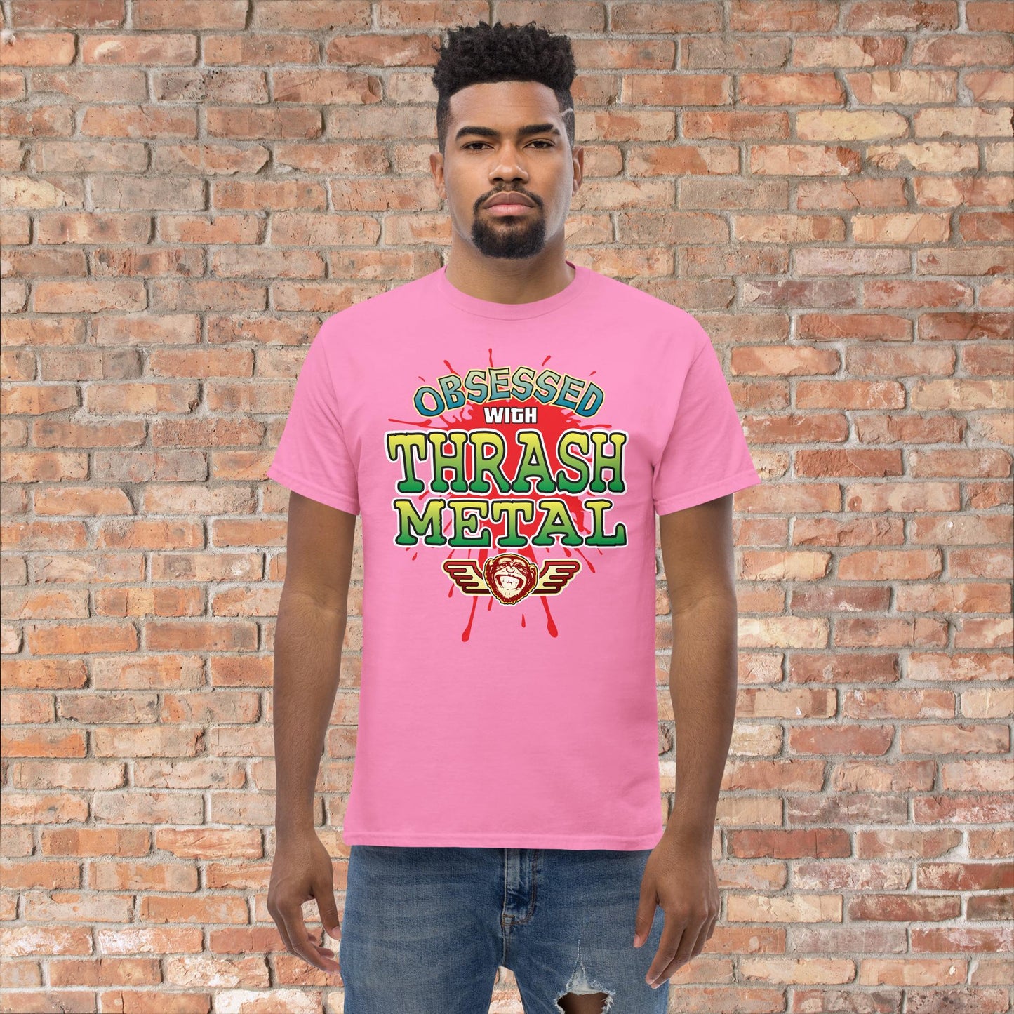 Thrash Metal Obsessed Cotton T-Shirt