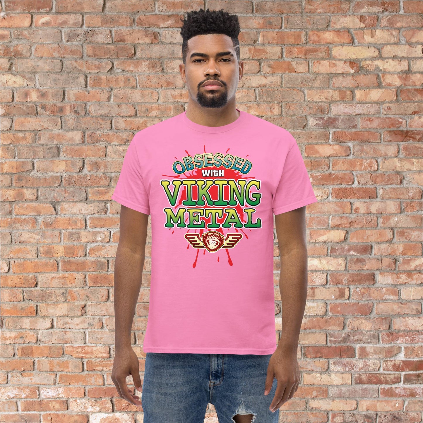 Viking Metal Obsessed Cotton T-Shirt