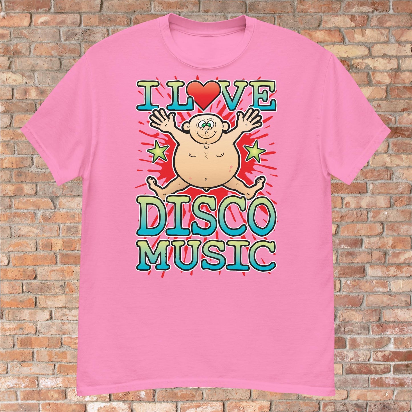 Disco Music Cotton Love Music T-Shirt
