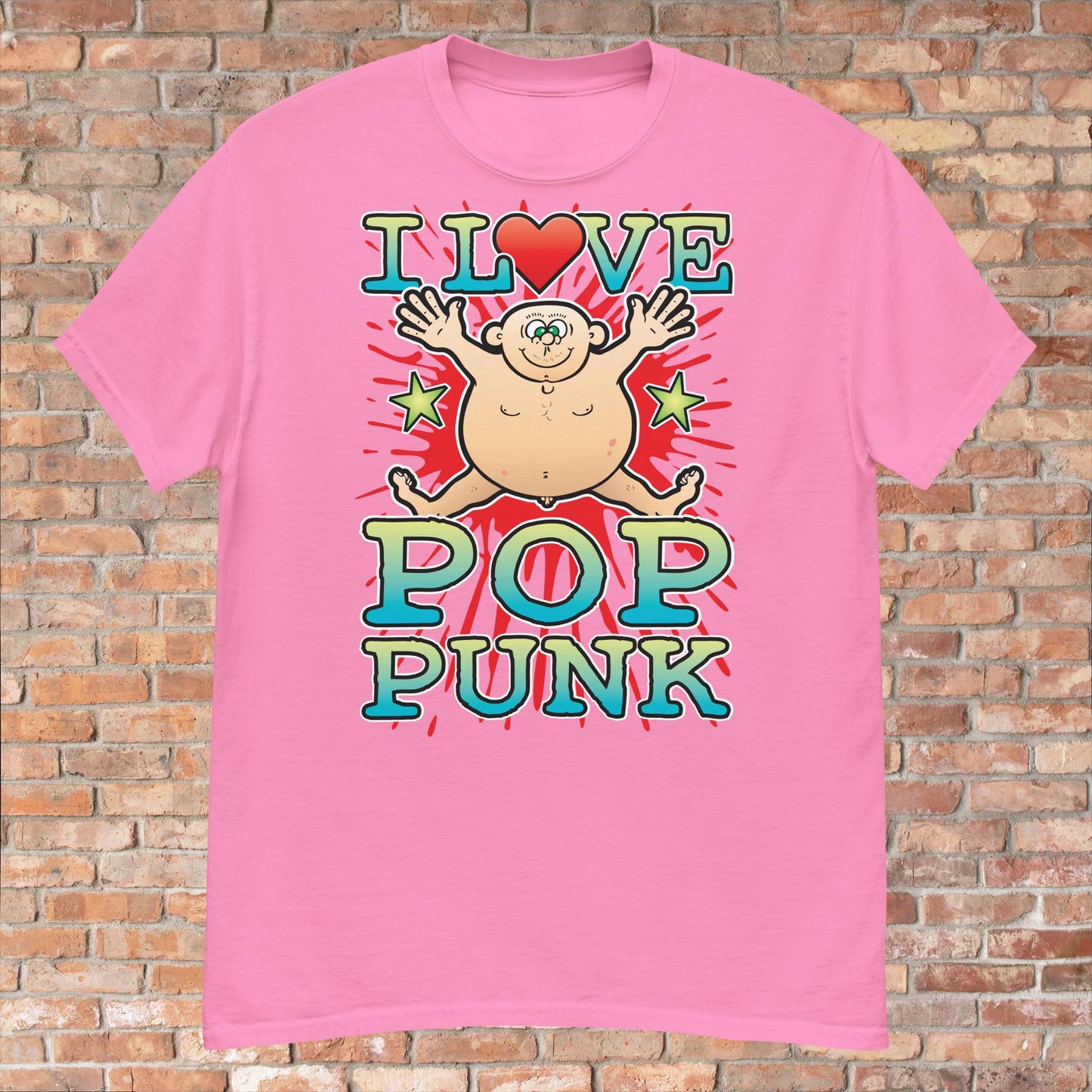Pop Punk Cotton Love Music T-Shirt