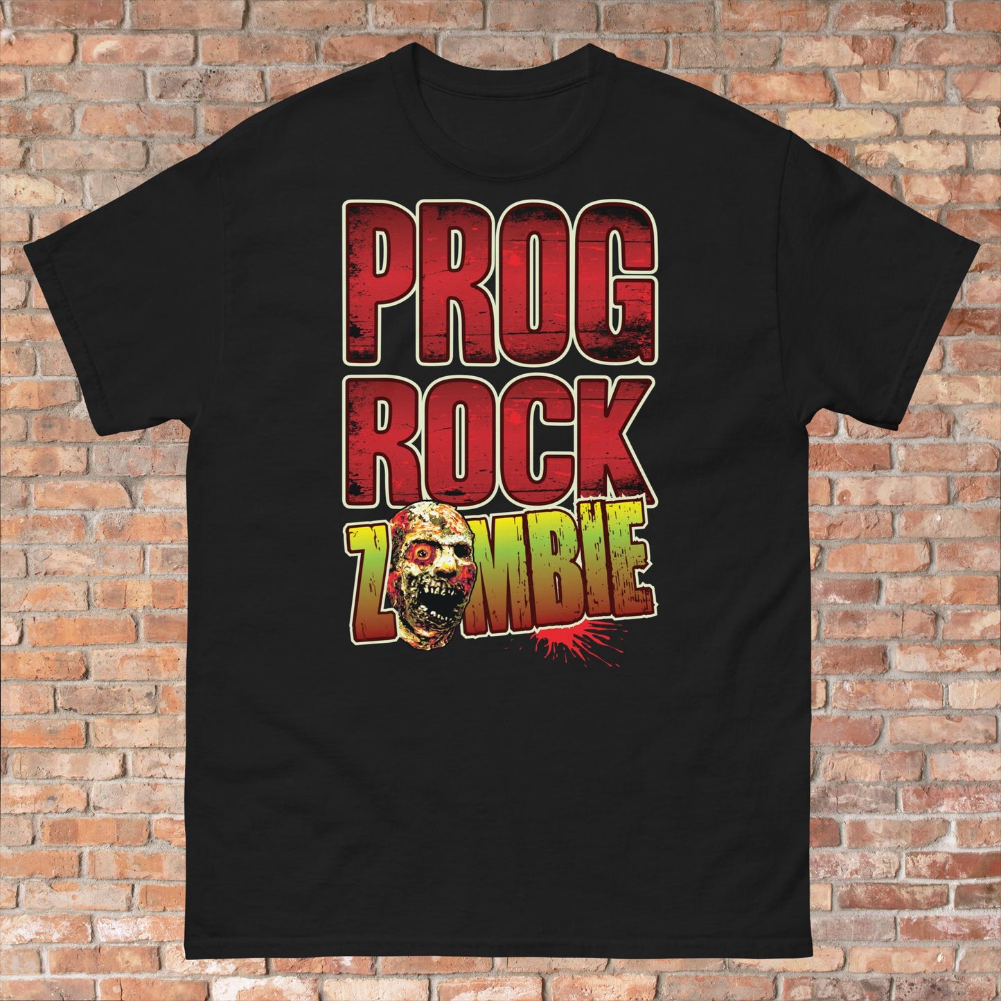 Prog Rock Zombie Cotton T-Shirt