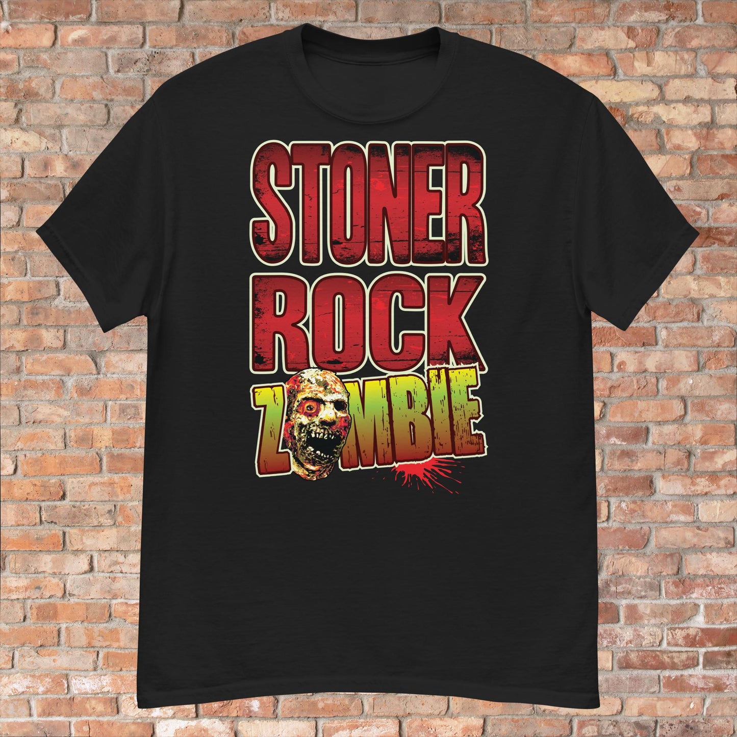Stoner Rock Zombie Cotton T-Shirt