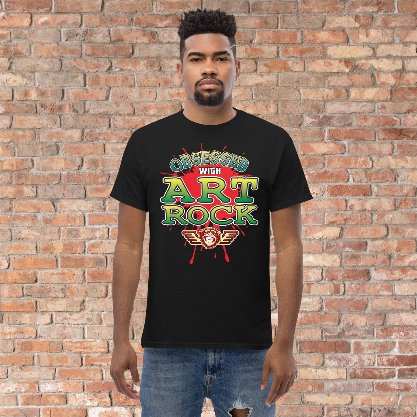 Art Rock Obsessed Cotton T-Shirt