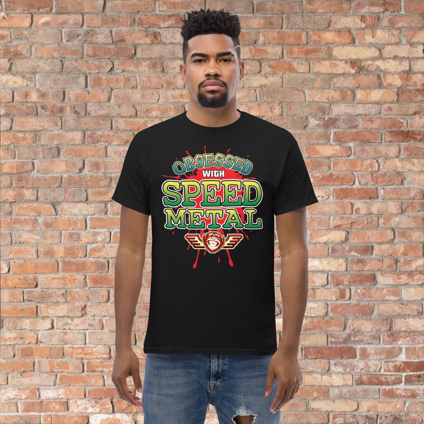 Speed Metal Obsessed Cotton T-Shirt