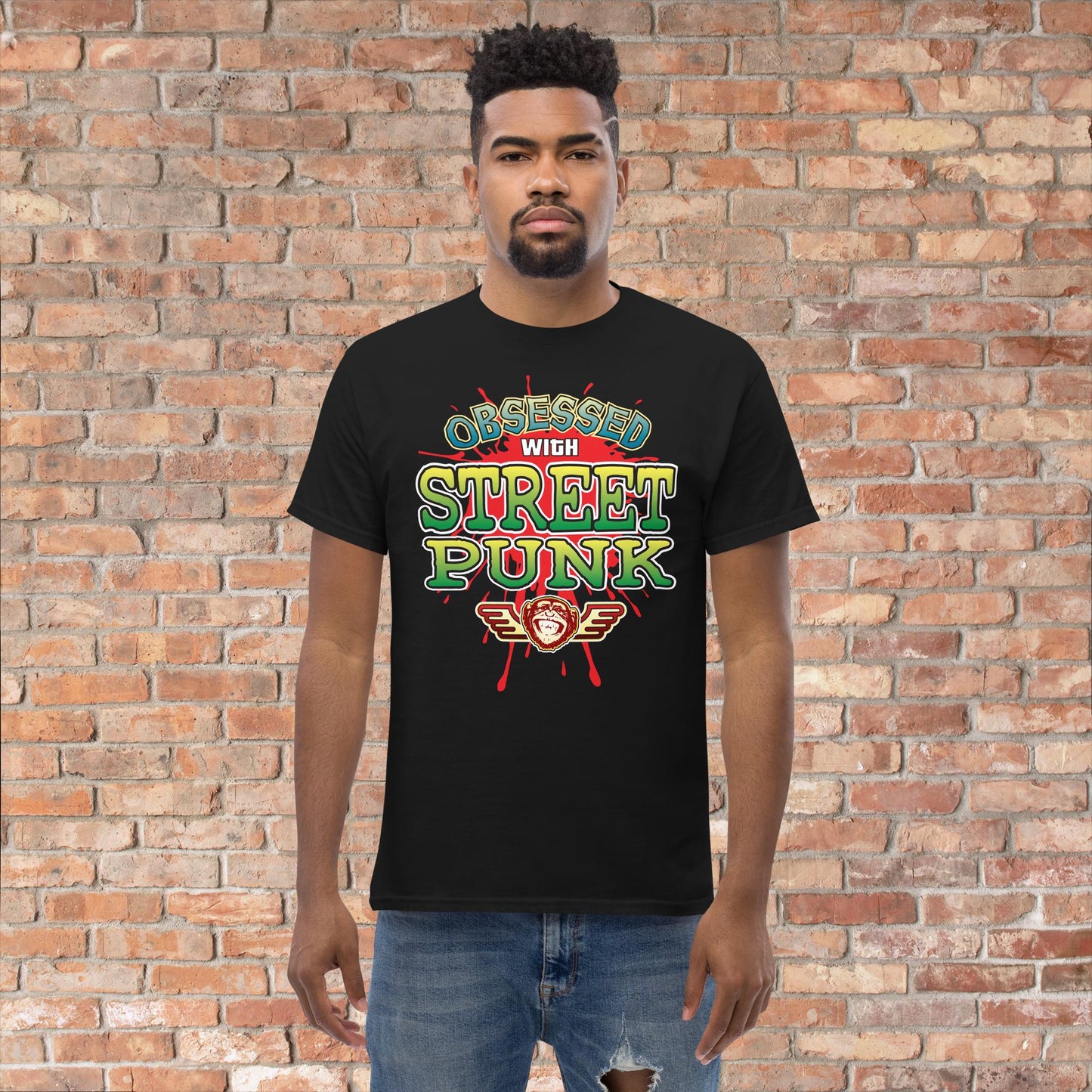 Street Punk Obsessed Cotton T-Shirt