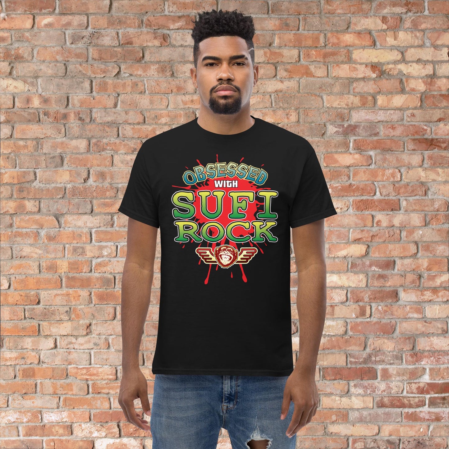 Sufi Rock Obsessed Cotton T-Shirt