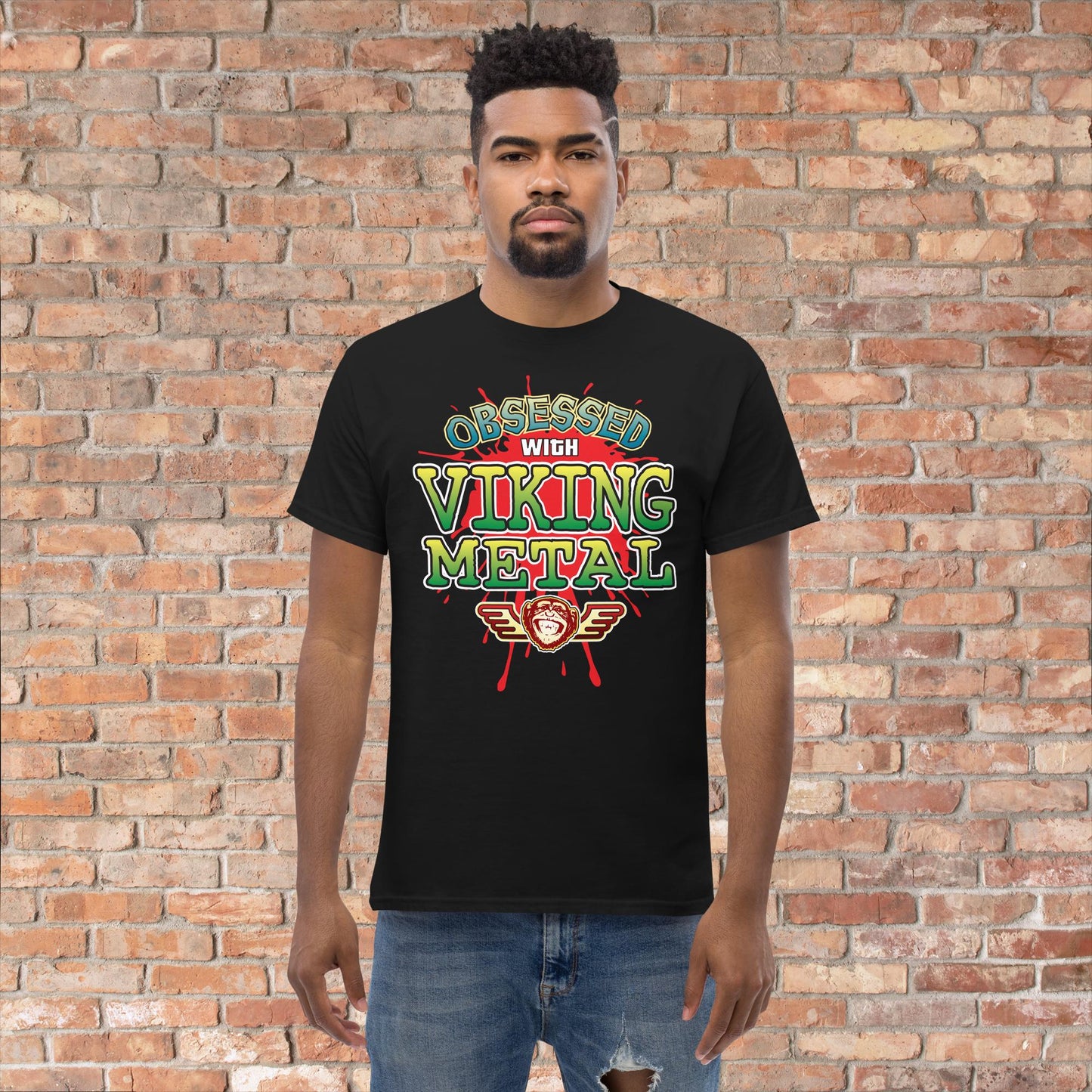 Viking Metal Obsessed Cotton T-Shirt