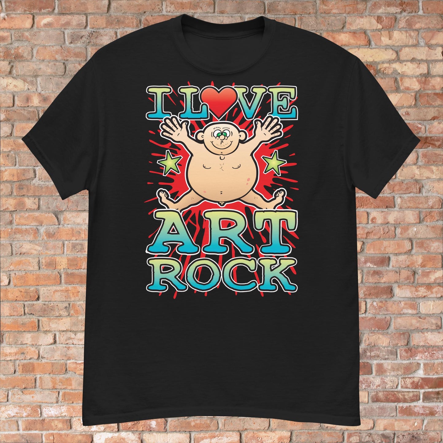 Art Rock Cotton Love Music T-Shirt