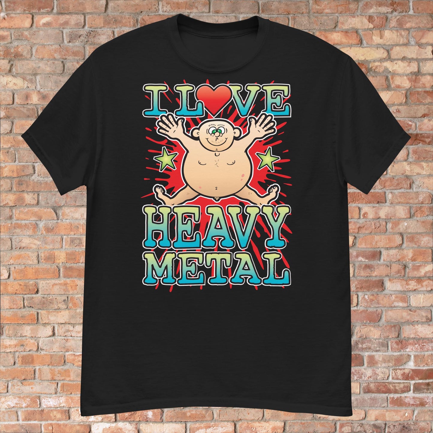 Heavy Metal Cotton Love Music T-Shirt