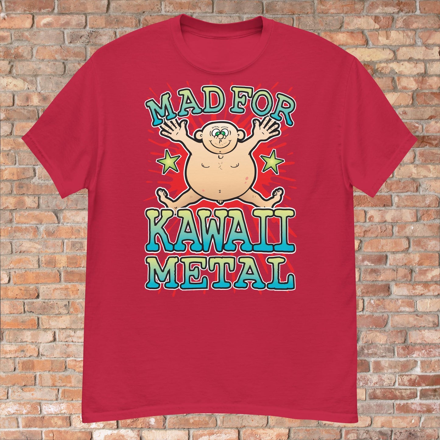 Kawaii Metal Cotton T-Shirt