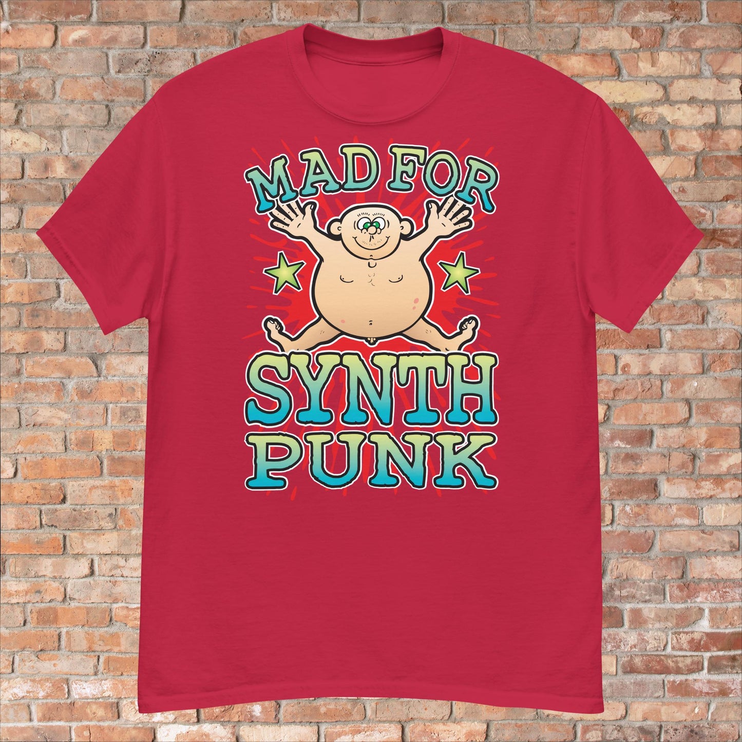 Synth Punk Cotton T-Shirt