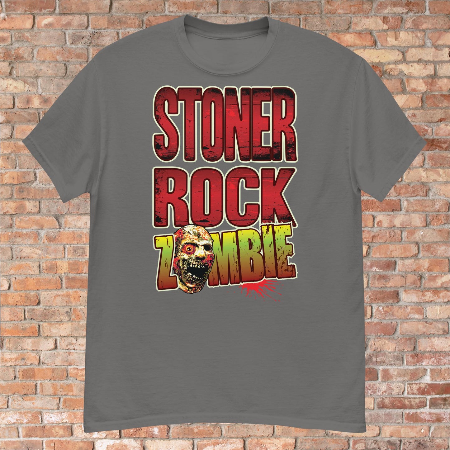 Stoner Rock Zombie Cotton T-Shirt