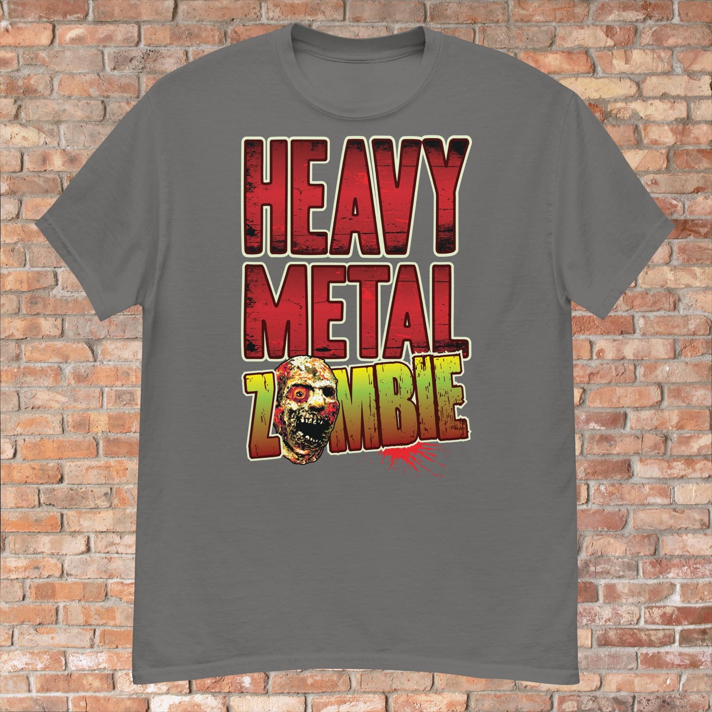 Heavy Metal Zombie Cotton T-Shirt