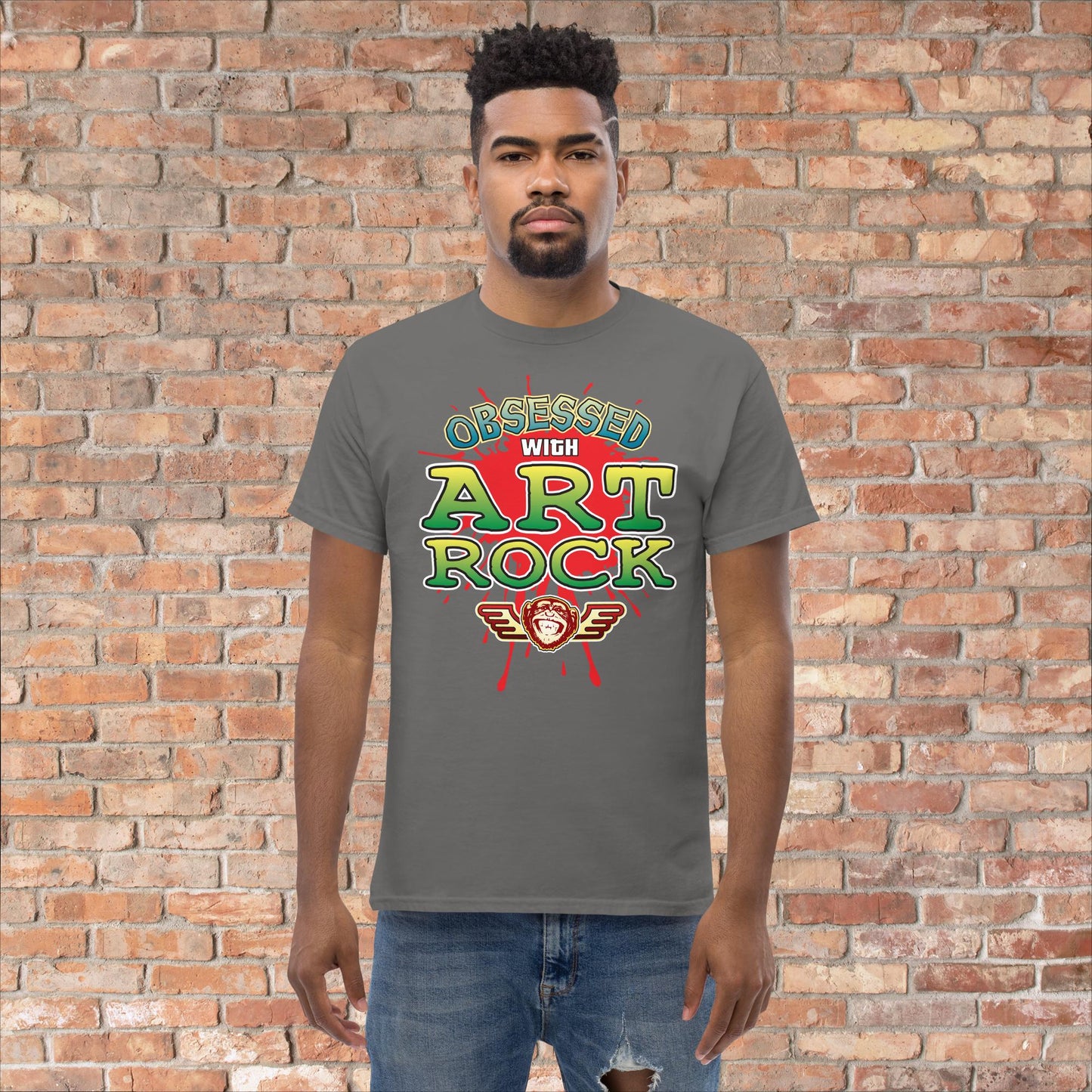 Art Rock Obsessed Cotton T-Shirt