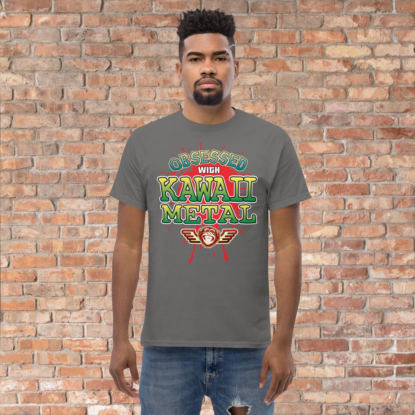 Kawaii Metal Obsessed Cotton T-Shirt