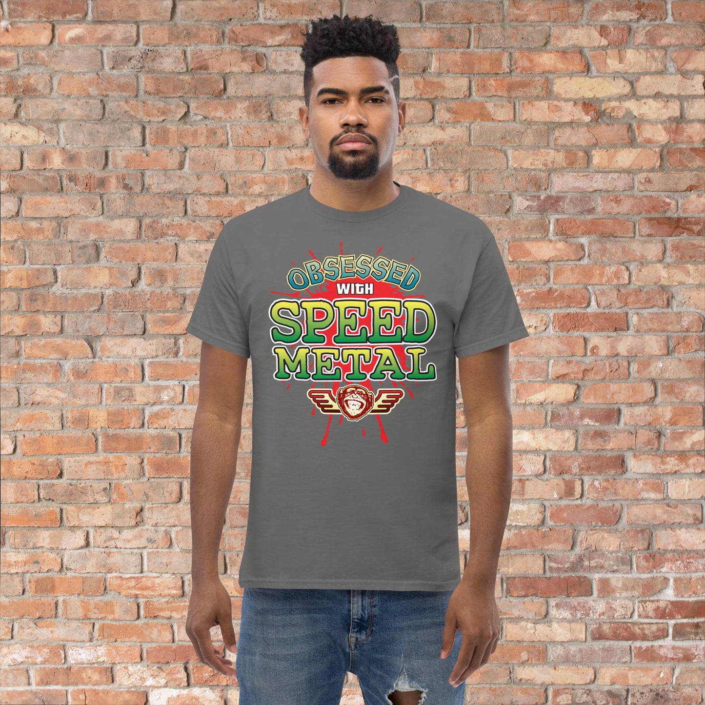 Speed Metal Obsessed Cotton T-Shirt