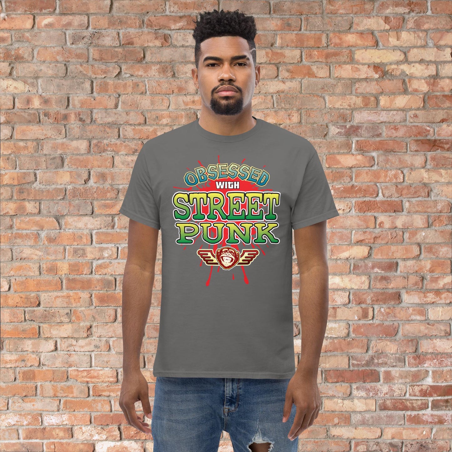Street Punk Obsessed Cotton T-Shirt