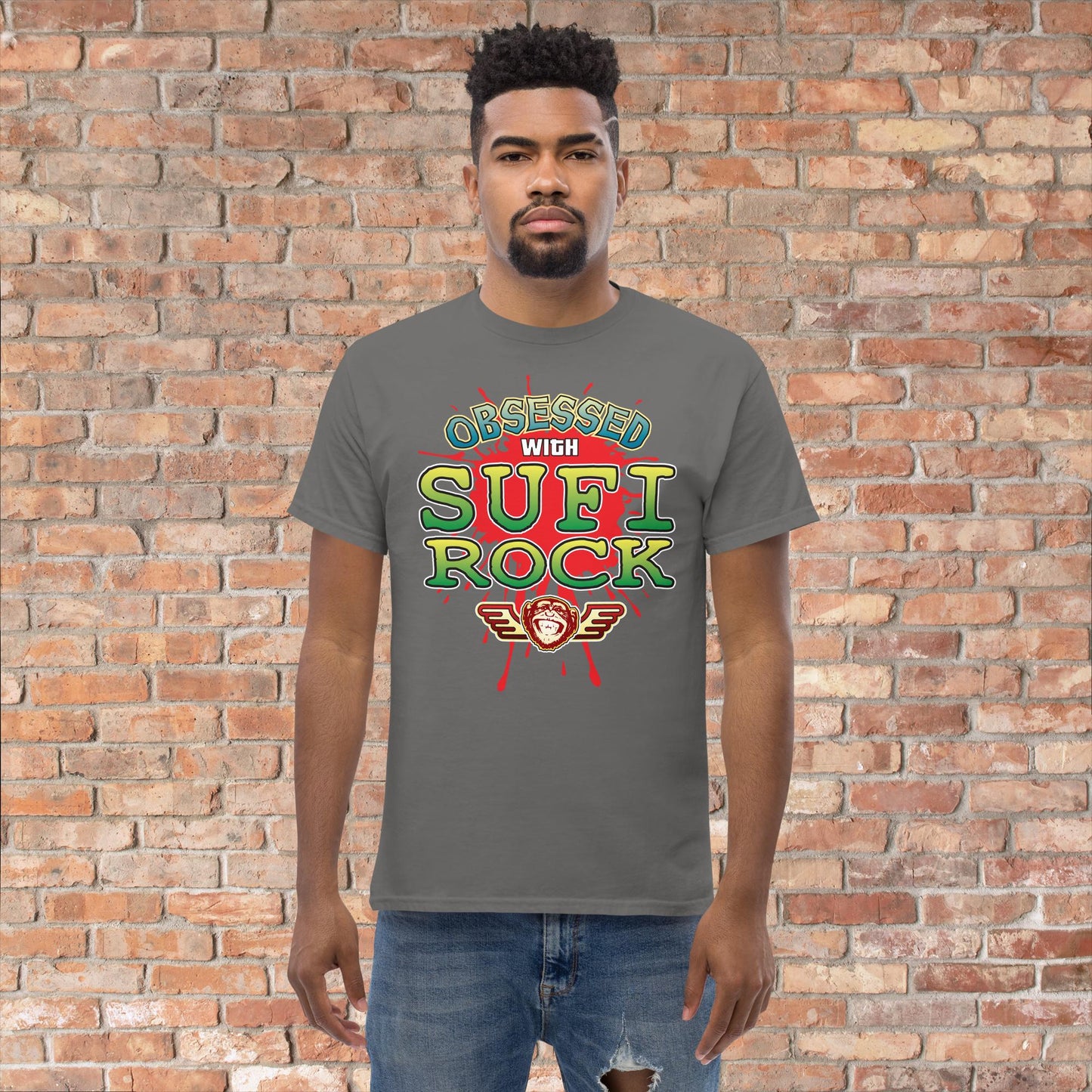 Sufi Rock Obsessed Cotton T-Shirt